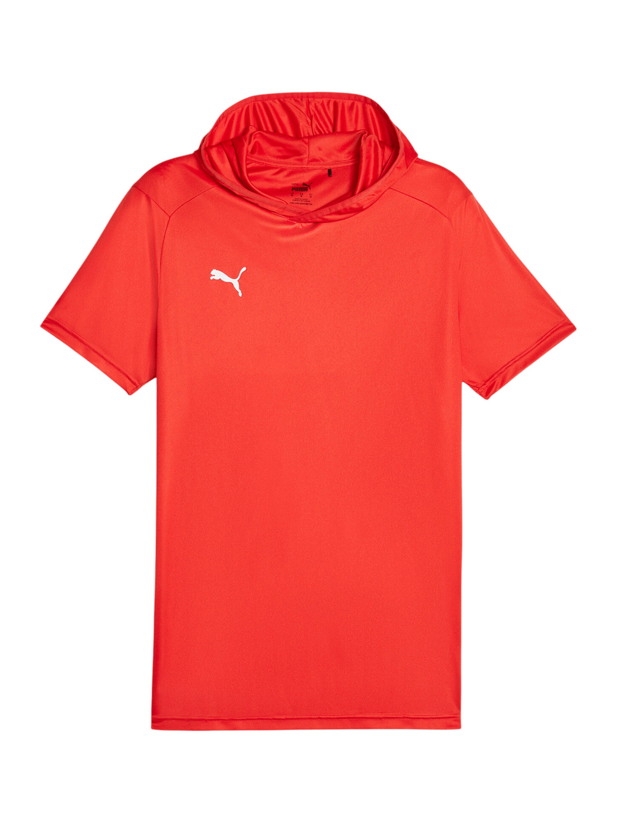 PUMA Funktionsshirt 'Hoops Team Shooting' in Rot: Vorderseite
