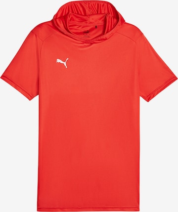 PUMA Funktionsshirt 'Hoops Team Shooting' in Rot: Vorderseite