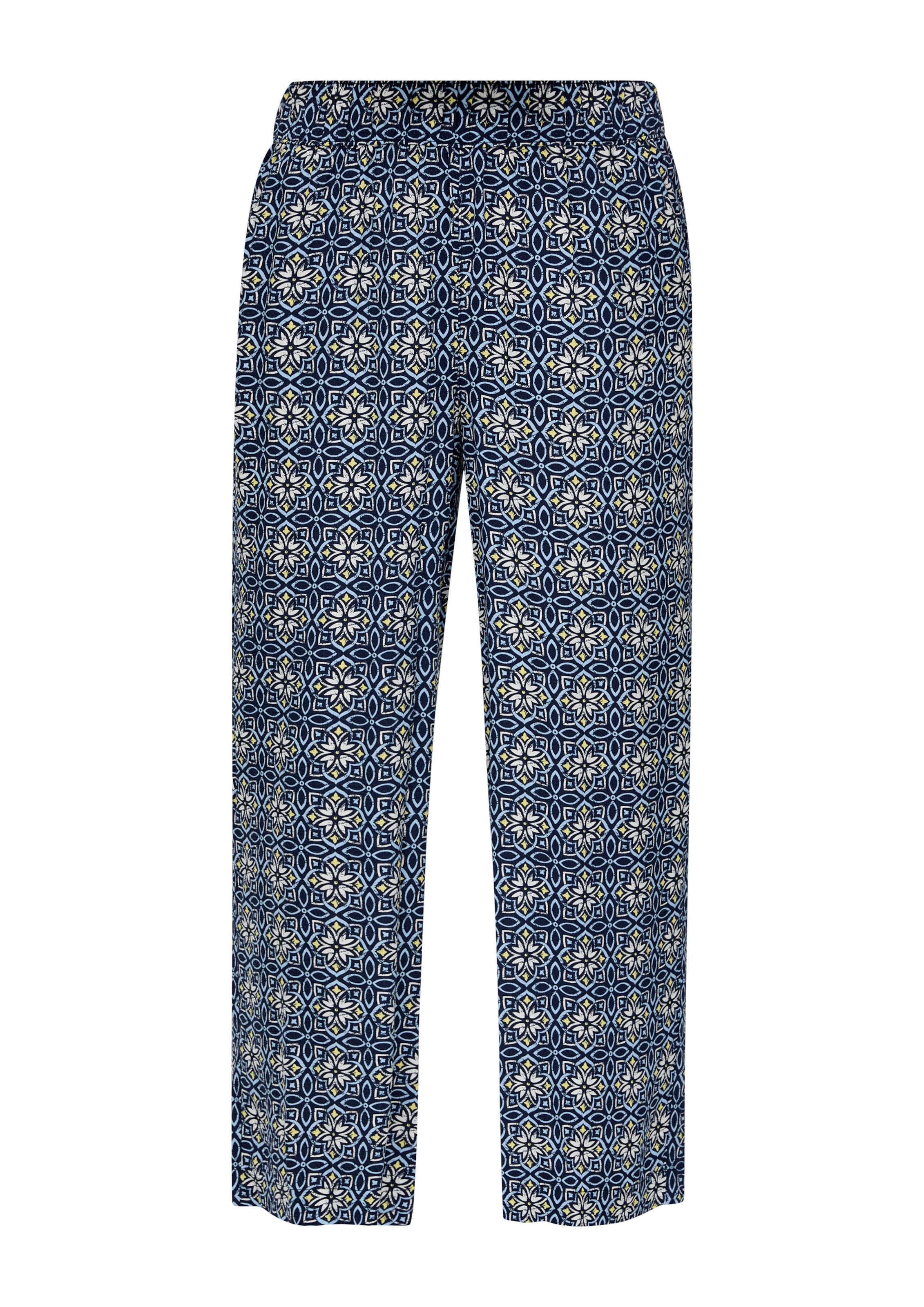 s.Oliver Wide leg Broek in Blauw: voorkant