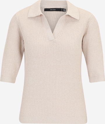 Vero Moda Tall - Jersey 'VMLUX' en beige: frente