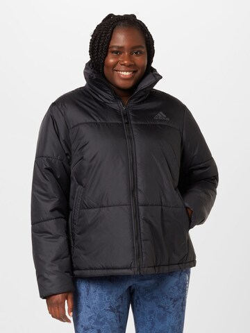 Veste outdoor 'Bsc Insulated ' ADIDAS SPORTSWEAR en noir : devant