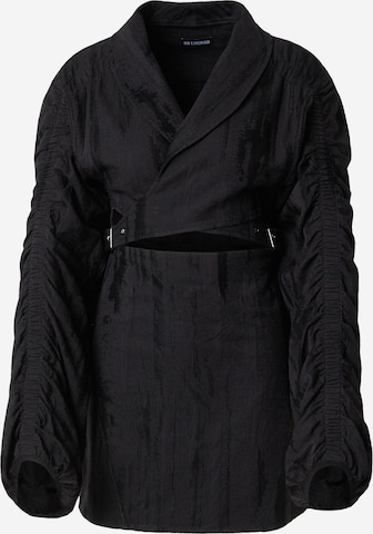 Rochie de la Han Kjøbenhavn pe negru: față