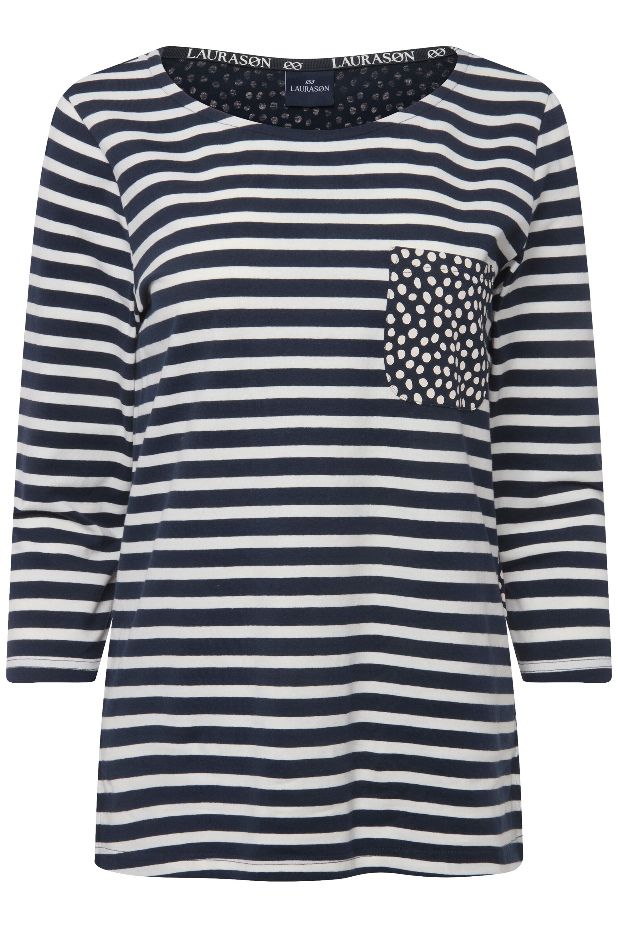 LAURASØN Shirt in Blue: front