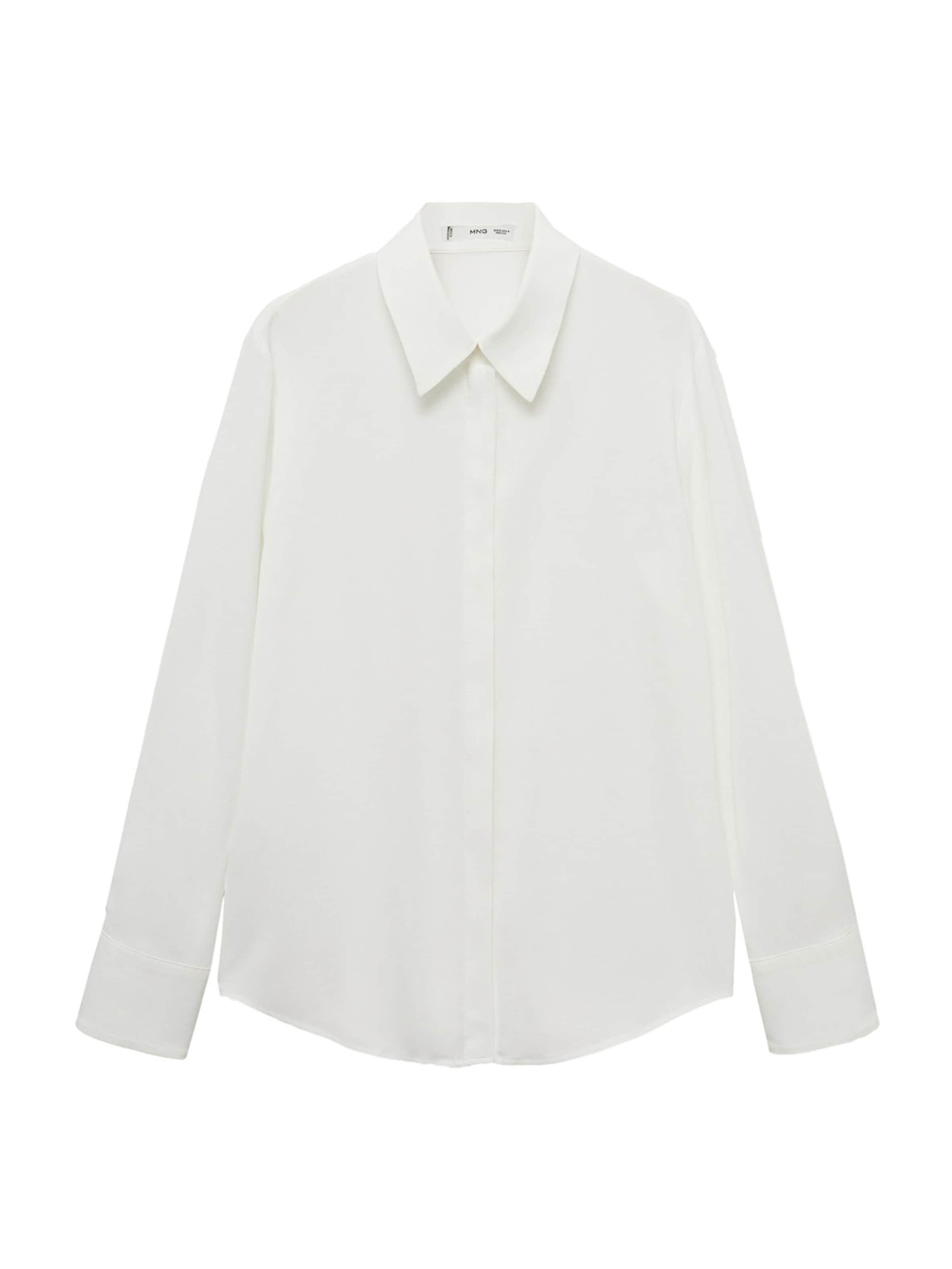 MANGO Bluse in Beige: Vorderseite