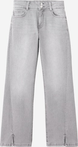 MANGO KIDS Boot cut Jeans in Grey: front