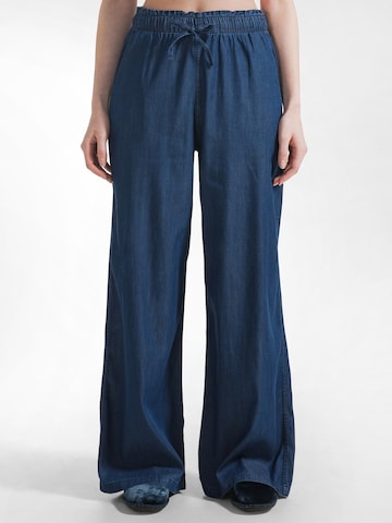 DEHA Wide leg Jeans in Blauw: voorkant
