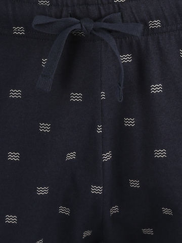 SCHIESSER Pajama Pants 'Mix & Relax' in Blue