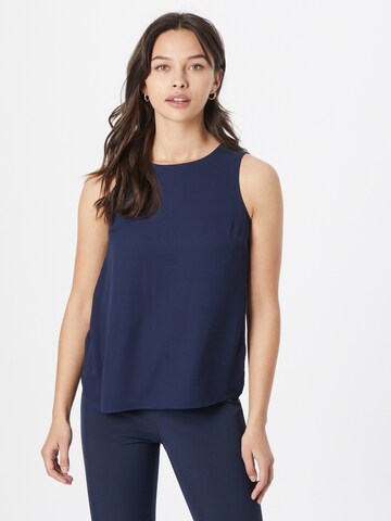 Warehouse Bluse in Blau: predná strana