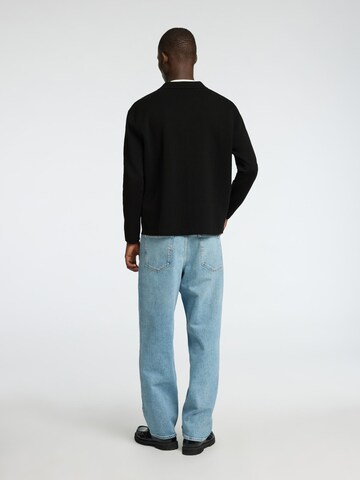 SELECTED Knit cardigan in Black