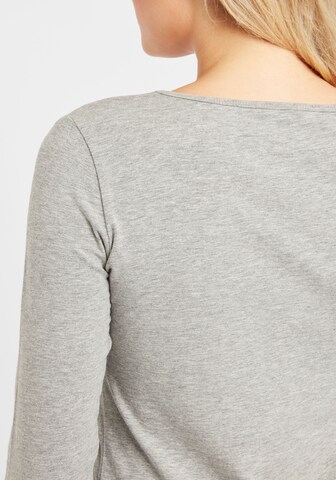 Fransa Longsleeve 'Zaganic 1' in Grau