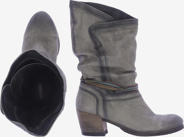 LAZAMANI Dress Boots in 39 in Grey: front