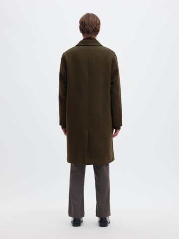 SELECTED Between-seasons coat in Brown