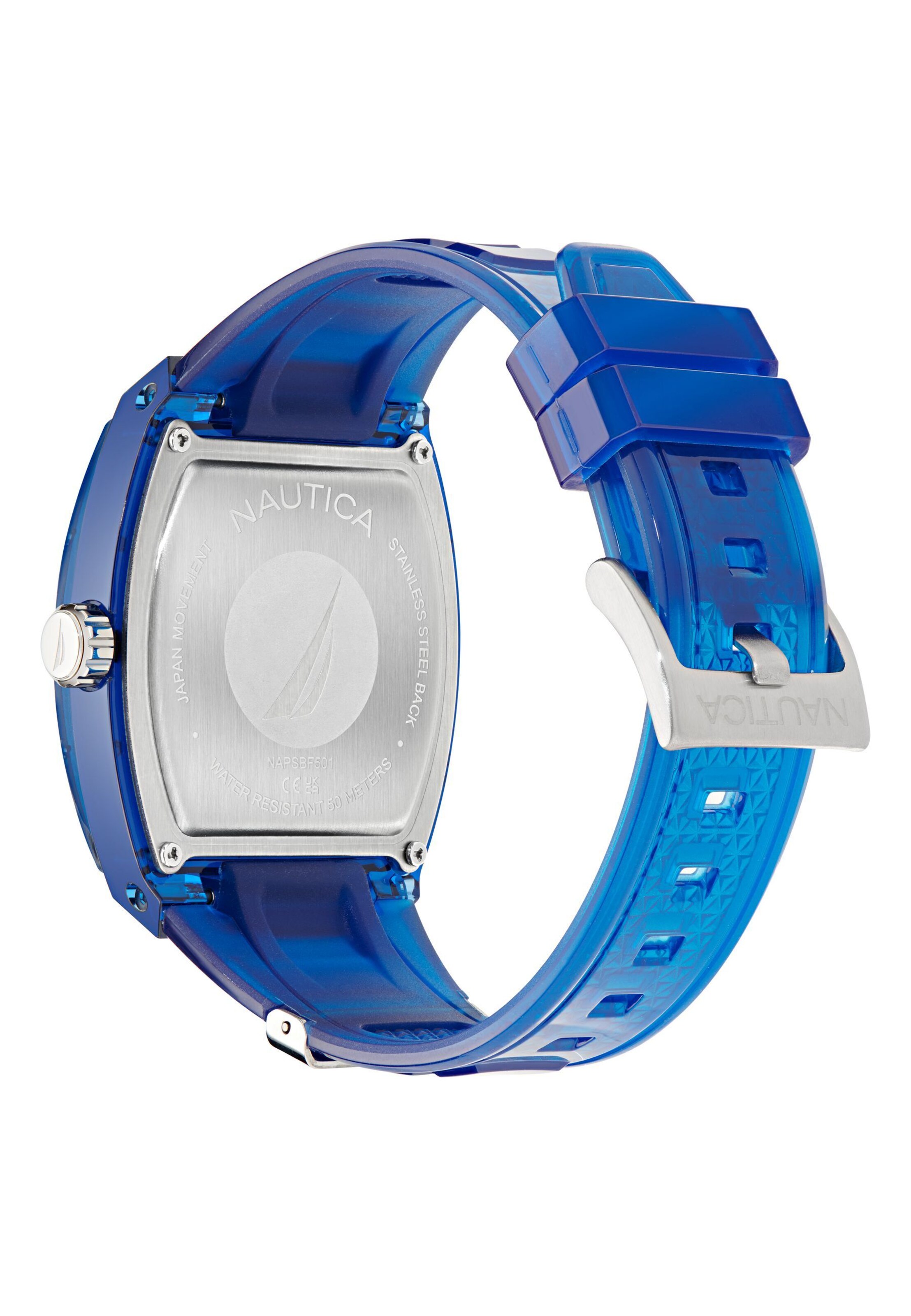 NAUTICA Analoguhr 'NCT STARBOARD' in Blau
