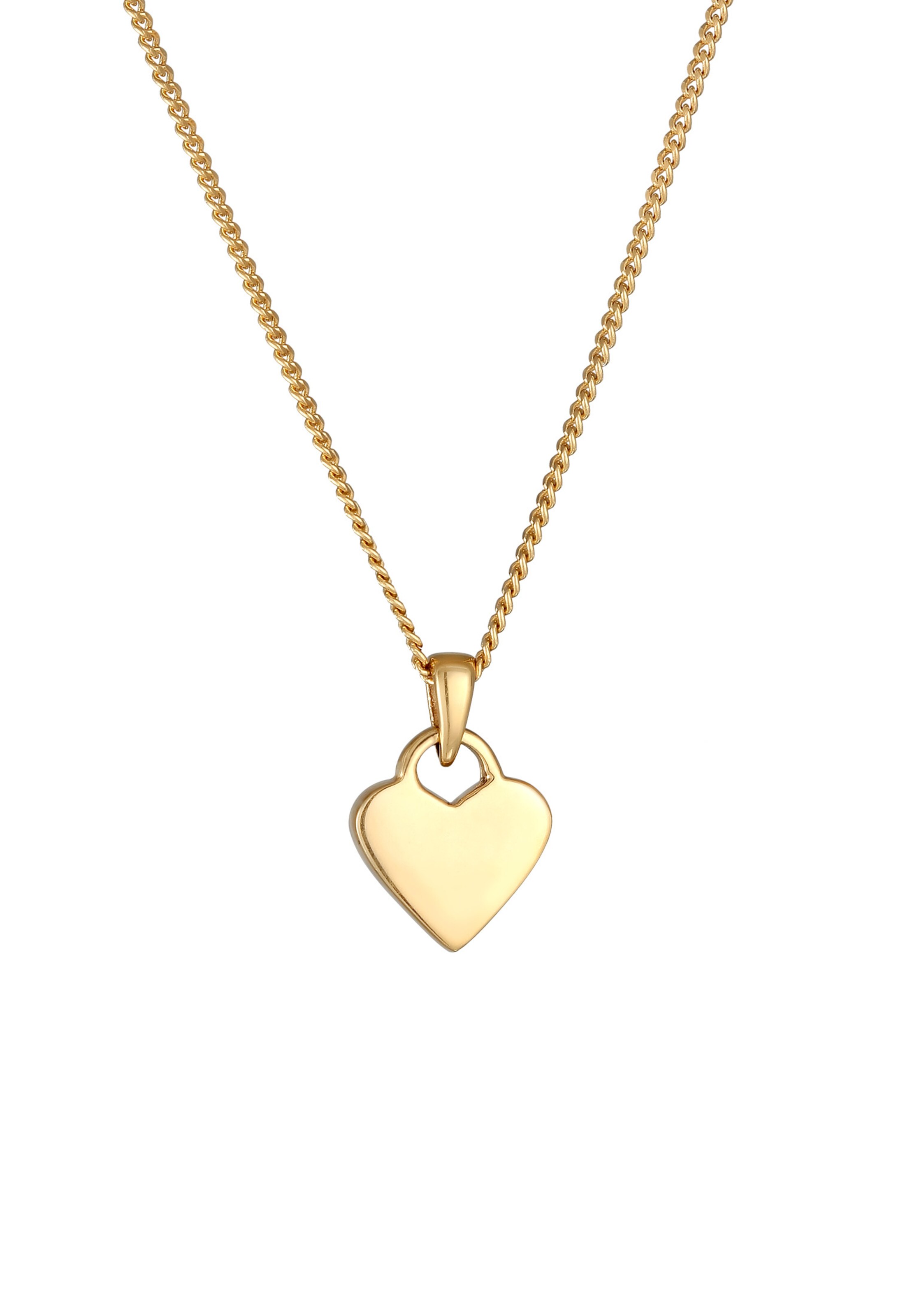 ELLI Sieraden 'Herz' in Roze