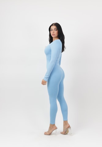 Elara Jumpsuit in Blau