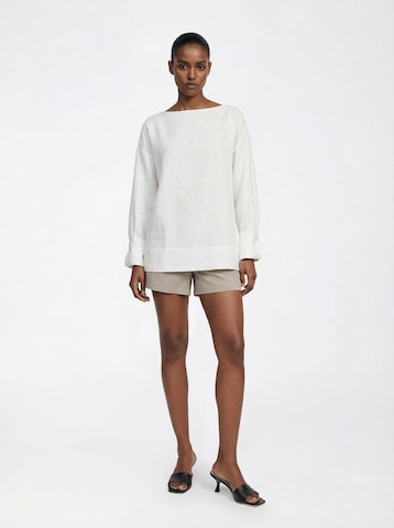 The Base Theory Slimfit Παντελόνι σε μπεζ