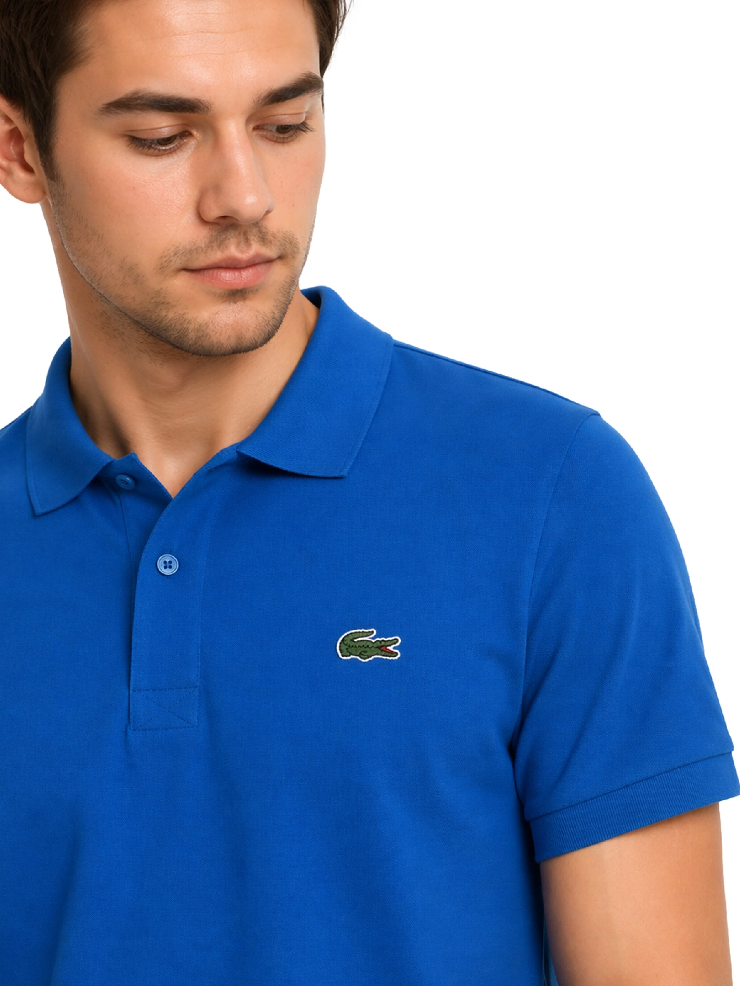LACOSTE Majica | modra barva