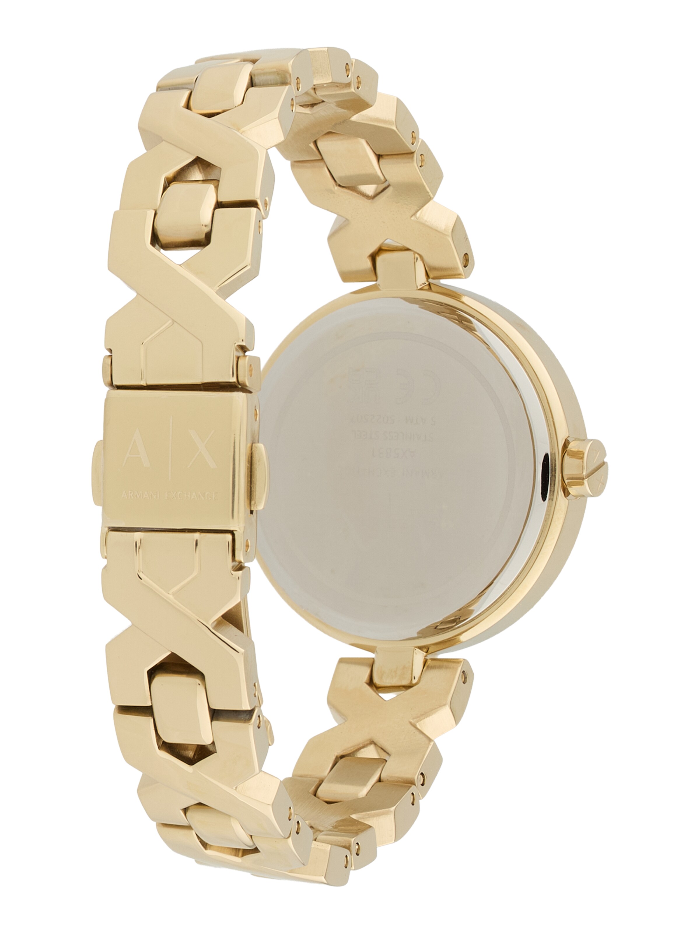 ARMANI EXCHANGE Analógové hodinky - Zlatá