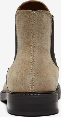 SELECTED HOMME Chelsea boots 'BLAKE' in Beige