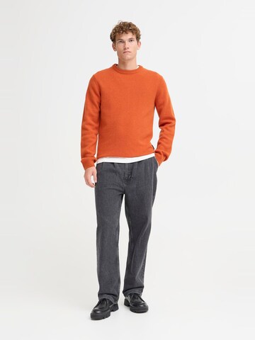 Casual Friday Sweater ' CFKarl ' in Orange