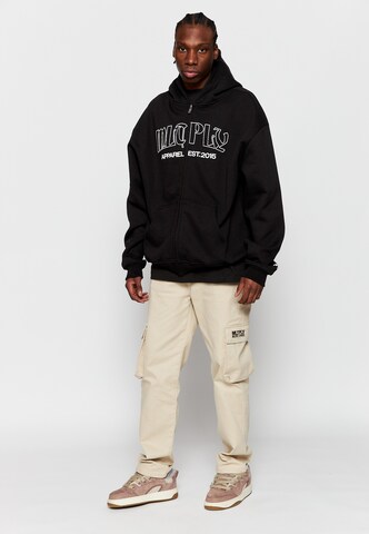 Multiply Apparel Zip-Up Hoodie in Black