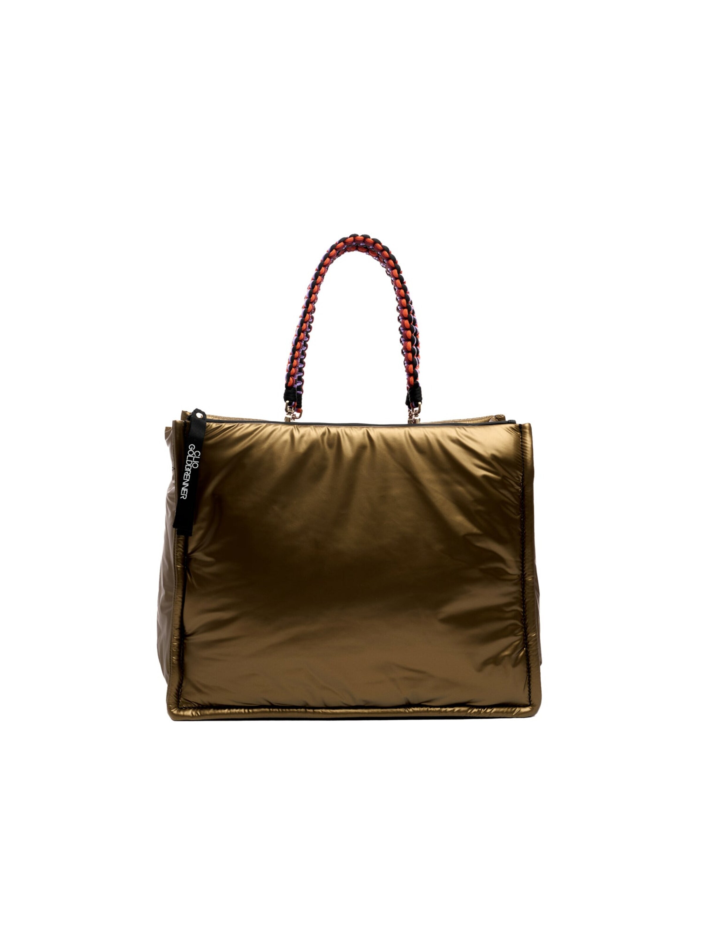 Clio Handbag 'FLEX NYLON' in Gold