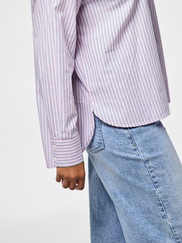 PIECES Bluse 'PIPPA' i pink