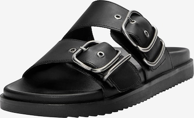 Pull&Bear Pantofle - černá / stříbrná, Produkt