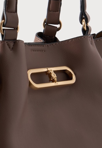 Sac bandoulière 'AYTOUNHILL' U.S. POLO ASSN. en marron : devant