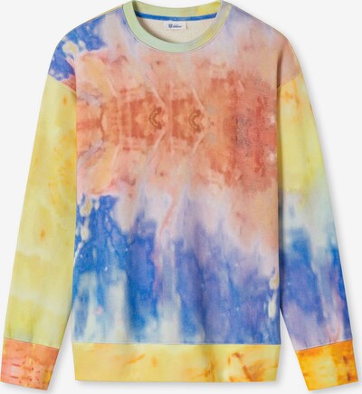 SCHIESSER Sweatshirt ' Noah Becker ' in Blue / Yellow, Item view