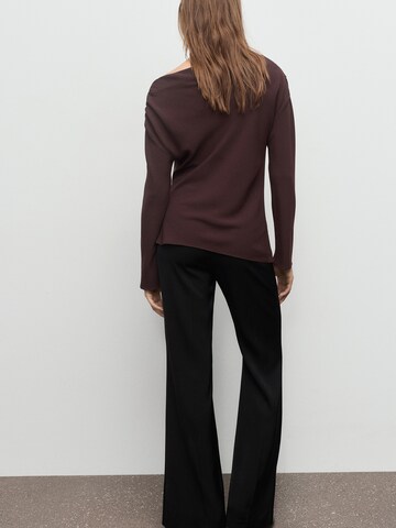 MANGO Blouse 'URUS' in Brown