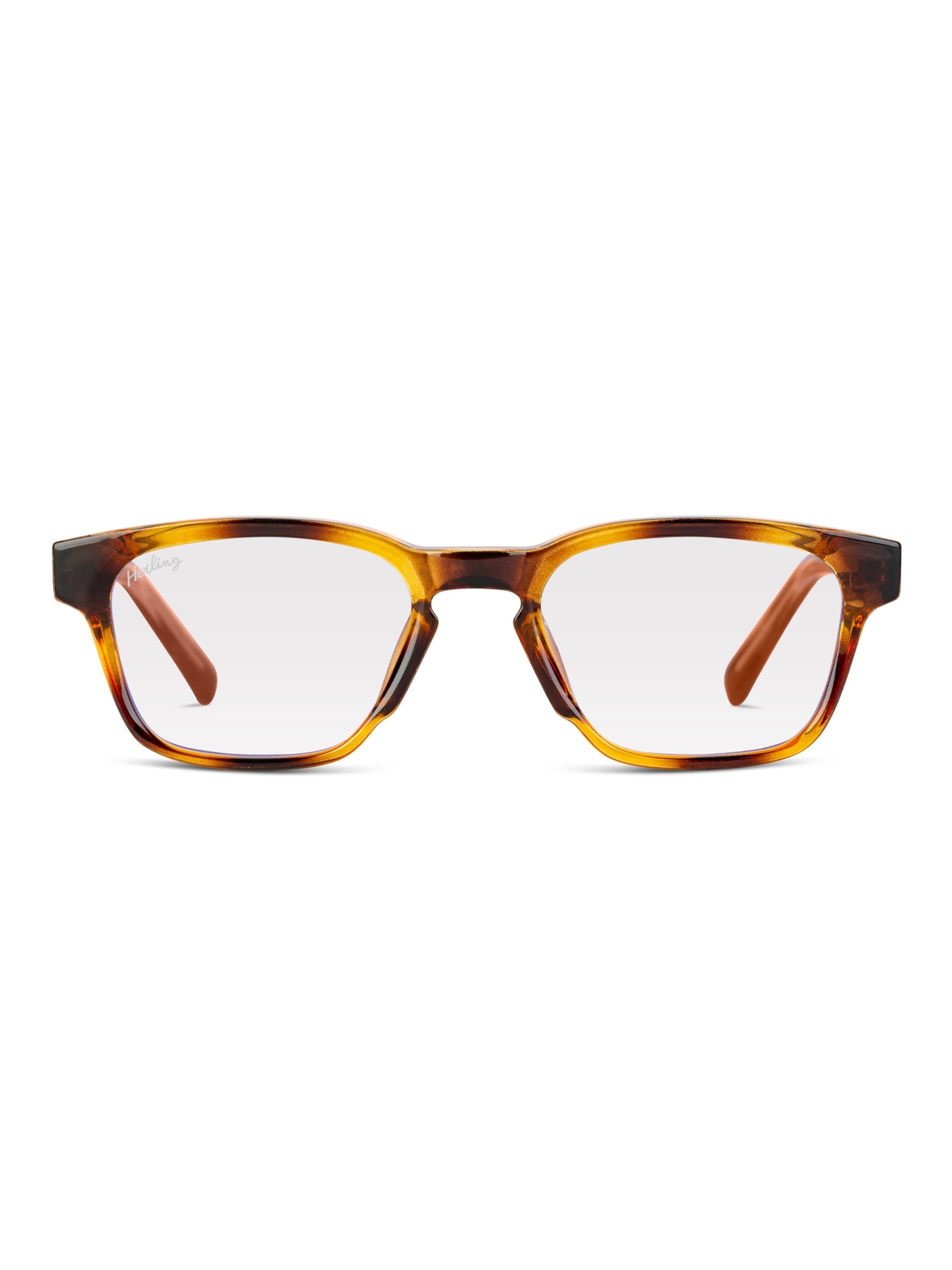 Herling Glasses 'Thayer Blue Light' in Brown