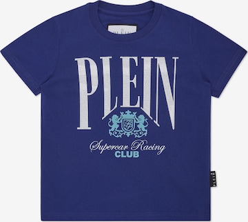 T-Shirt 'Racing' Philipp Plein en bleu : devant