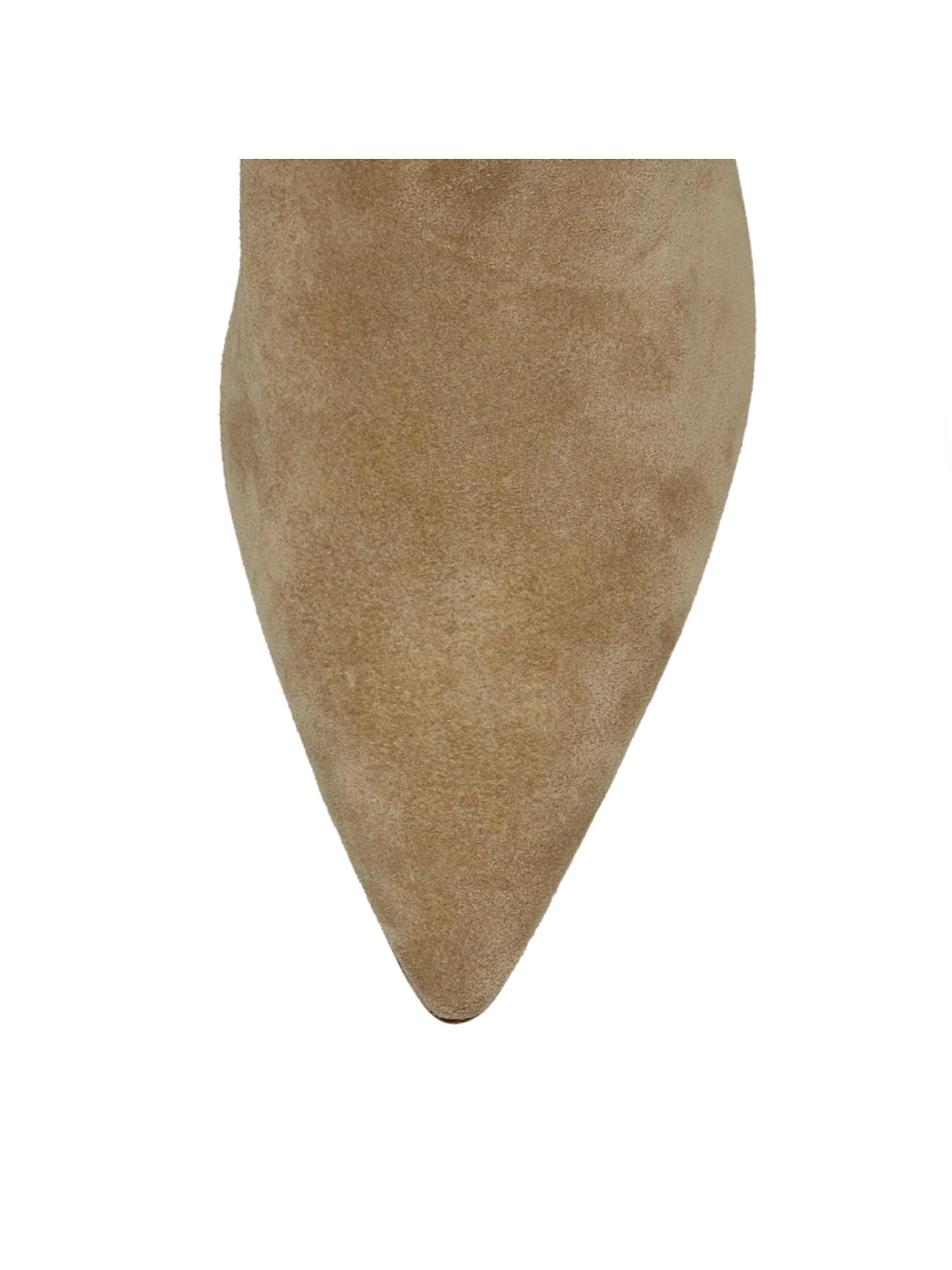 MANFIELD Stiefelette in Beige