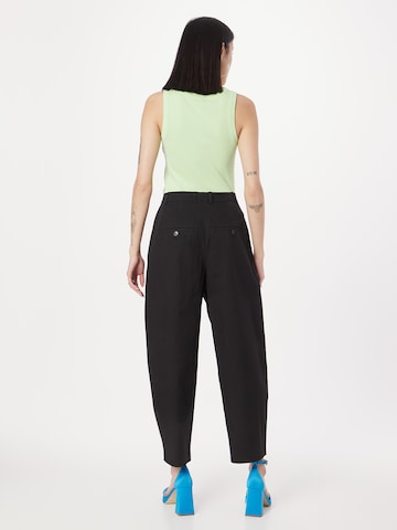 DRYKORN Regular Pleat-front trousers 'EARLY' in Black