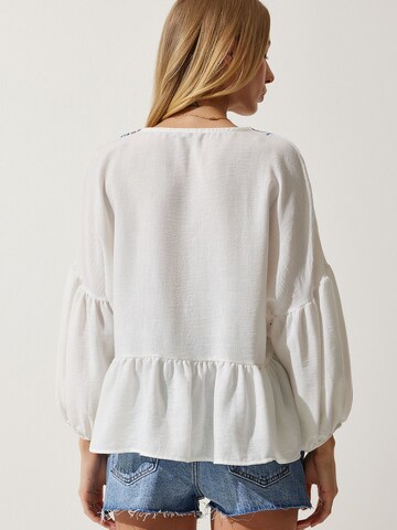 Happiness İstanbul Blouse in Beige