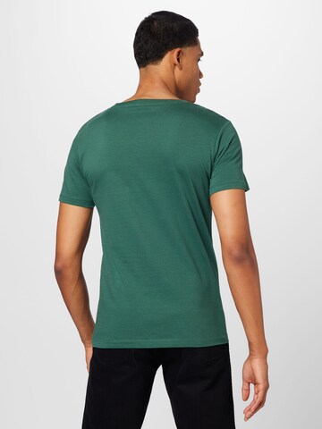 TOM TAILOR DENIM قميص بلون أخضر