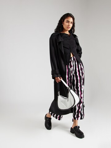 s.Oliver Wide leg Broek in Zwart