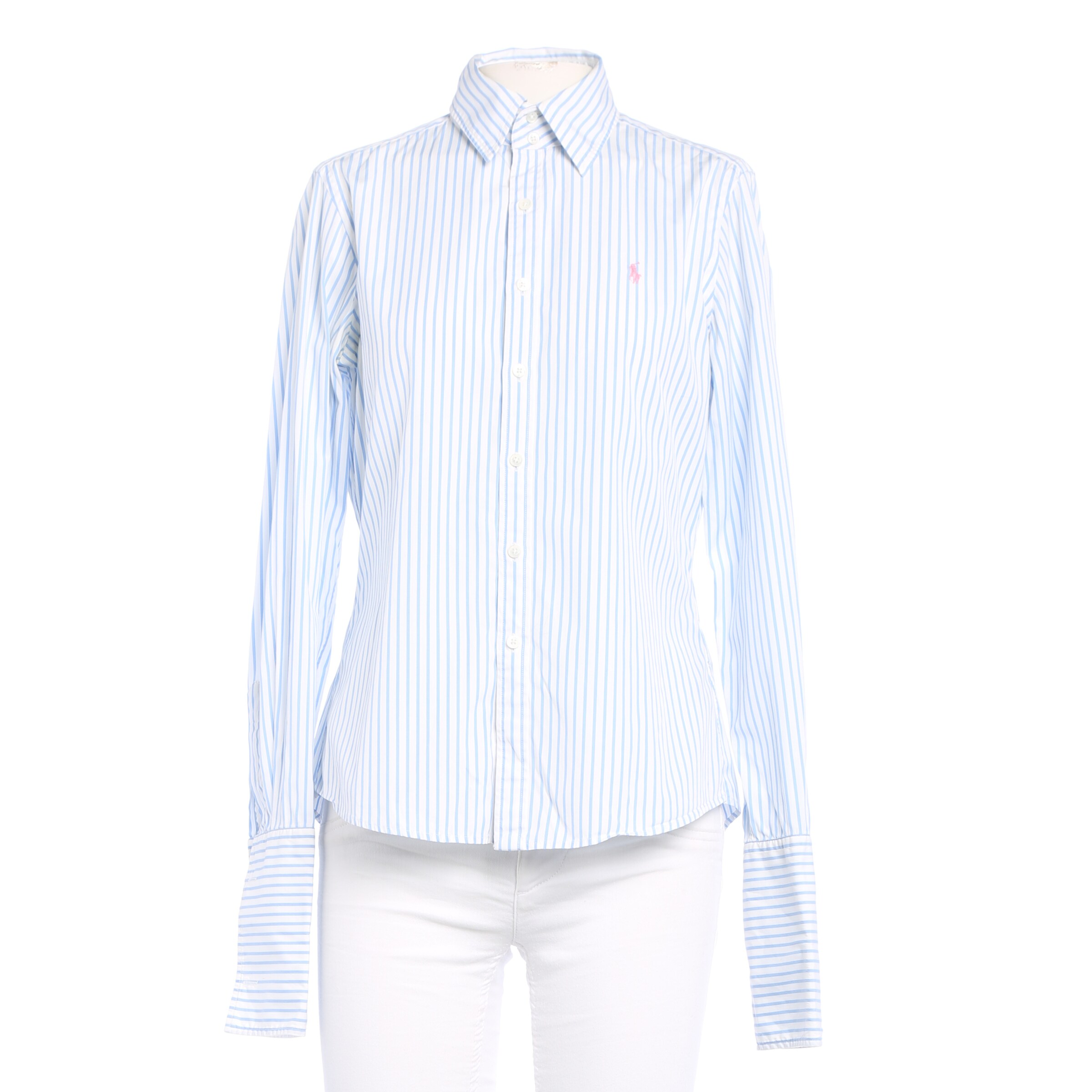 Lauren Ralph Lauren Bluse / Tunika M in Blau: Vorderseite
