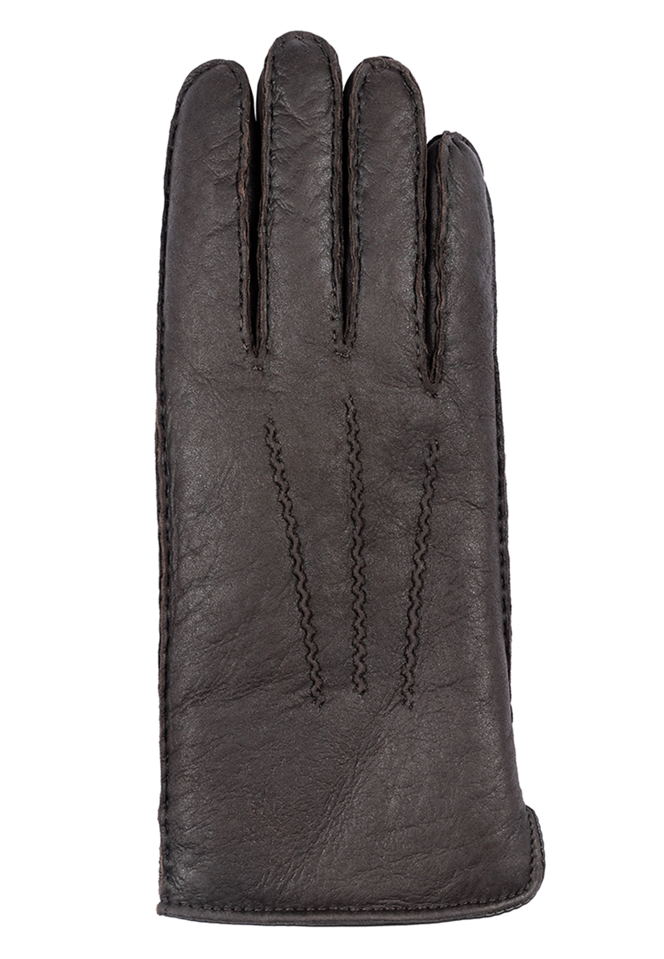 Werner Christ Vingerhandschoenen 'John' in Bruin