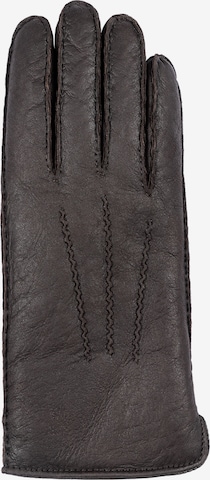 Werner Christ Full Finger Gloves 'John' in Brown