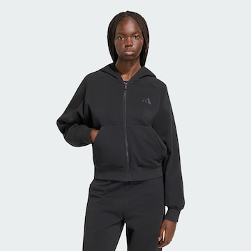 Giacca di felpa sportiva 'AK SL' di ADIDAS SPORTSWEAR in nero: frontale
