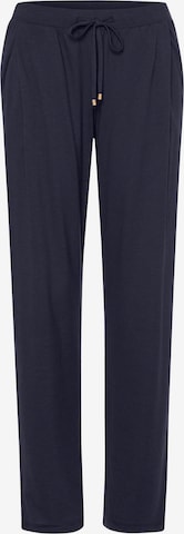 Hanro Pajama Pants 'Sleep&Lounge' in Blue: front