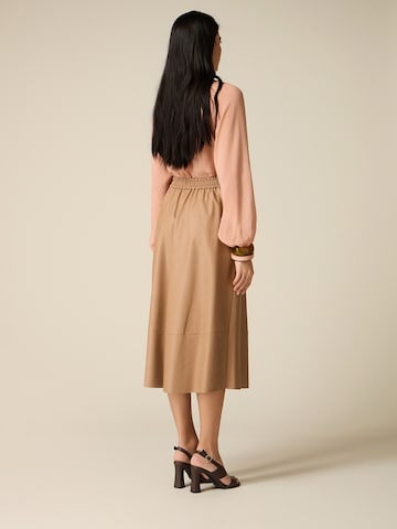 Jupe oltre en beige