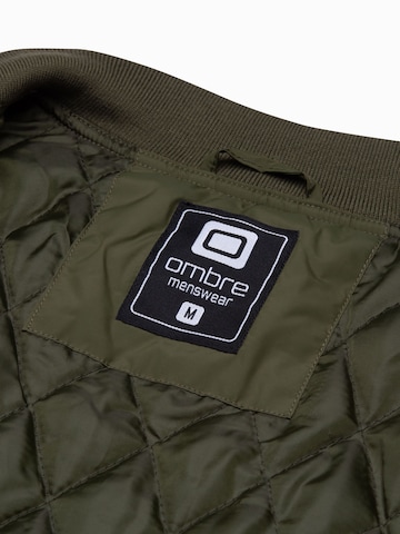 Ombre Between-season jacket 'C538' in Green