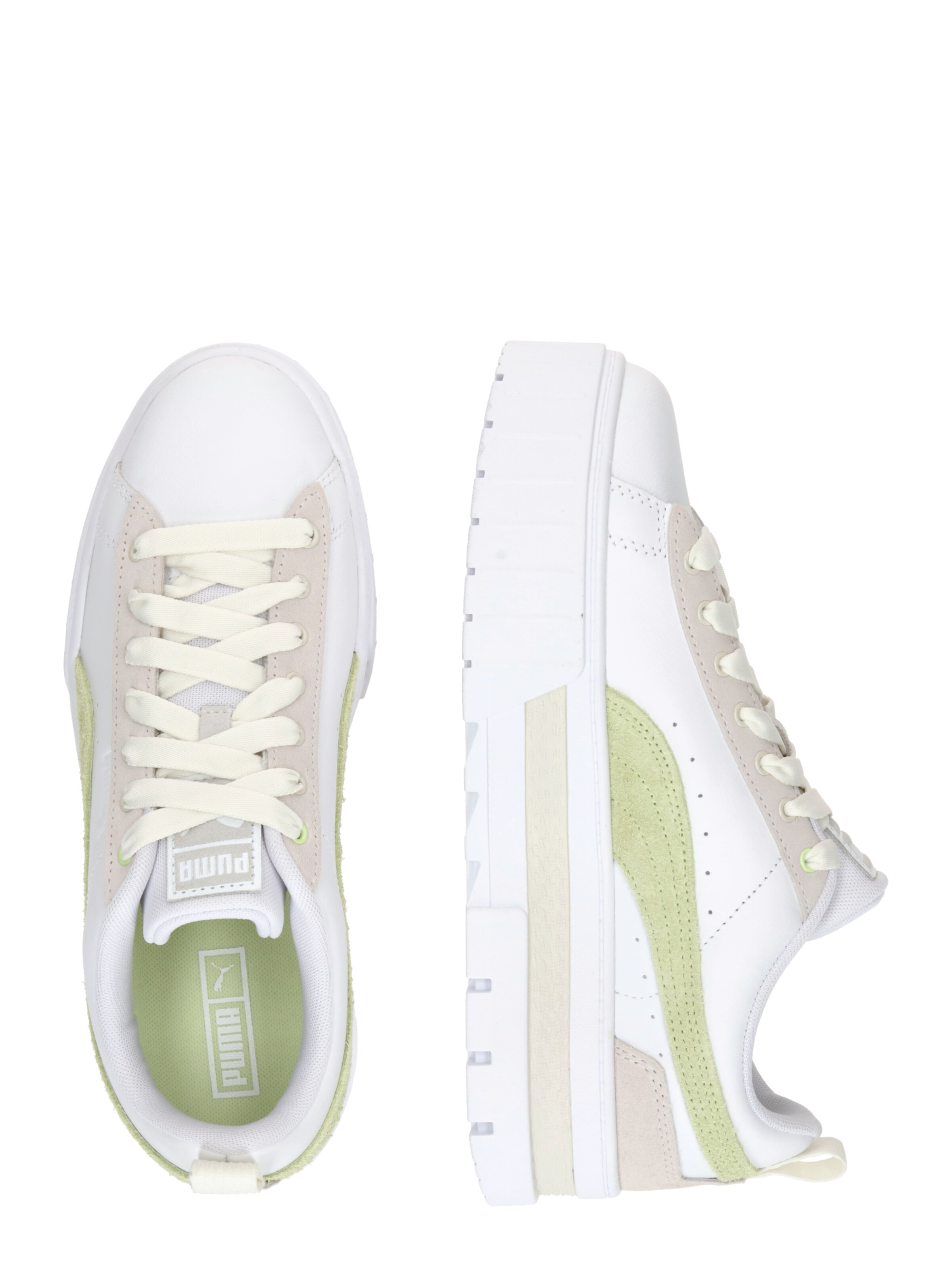 PUMA Σνίκερ χαμηλό 'Mayze' σε λευκό