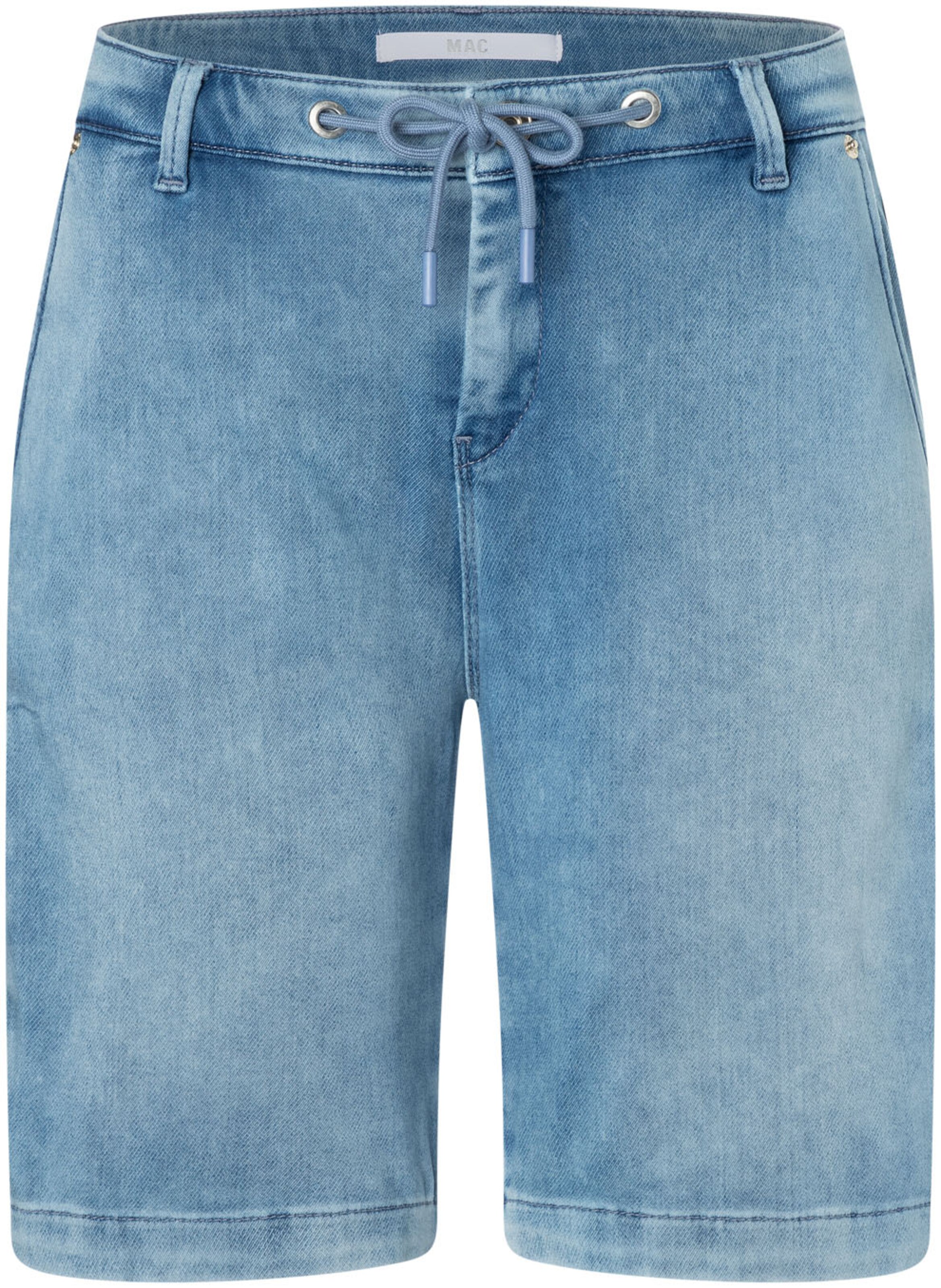 MAC Shorts in Blau: Vorderseite