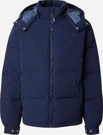zils LEVI'S ® Ziemas jaka 'Rockridge Short Puffer': no priekšpuses