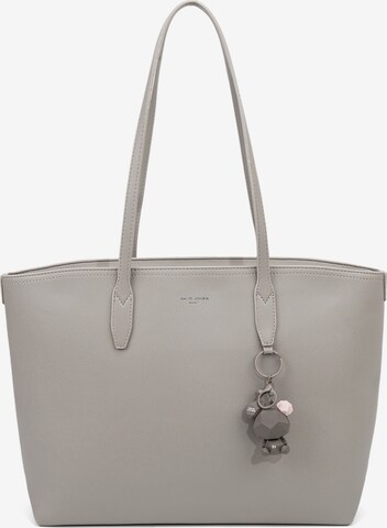 Borsa a spalla di David Jones in grigio: frontale