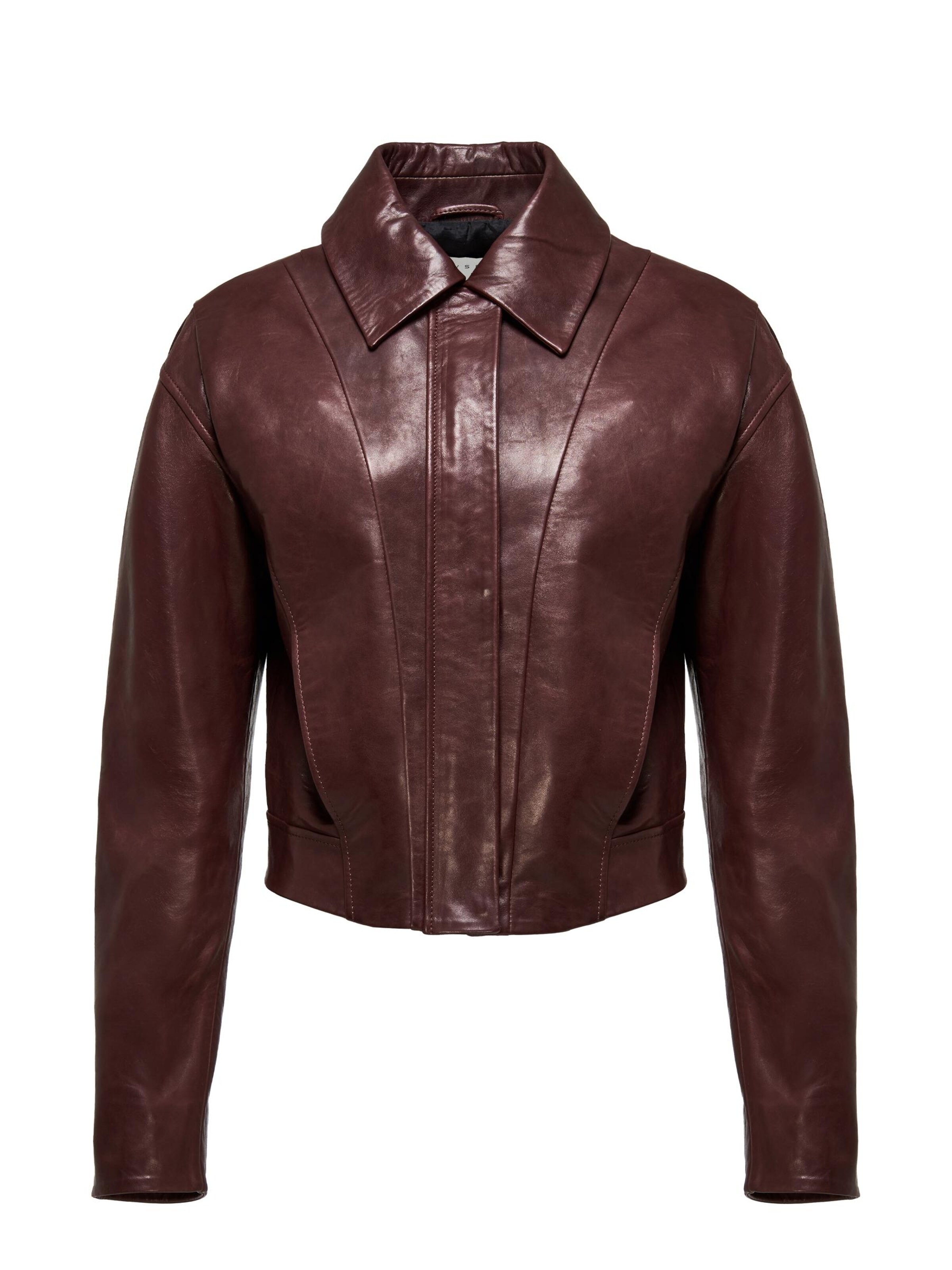 Giacca invernale 'Candela' V S P di colore rosso ciliegia, Visualizzazione prodotti